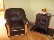 Leather 3 piece suite excellent condition