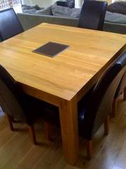 Oak dining table