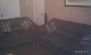 **Quick Sale Required** Hunter Chocolate Brown Sofa 3+2 Seater