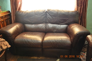 Suite 3 & 2 Brown leather - Fully Reclining
