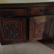 Beautiful antique large cabinet 