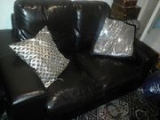 Brown 2 Seater Leather Sofa for sale