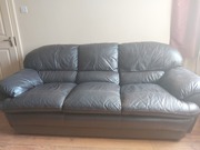 Leatherette 3 Seater Couch For Sale Ideal for Teenager's Den/Playroom.