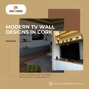 Elegant & Modern TV Wall Designs For Cork Living Rooms